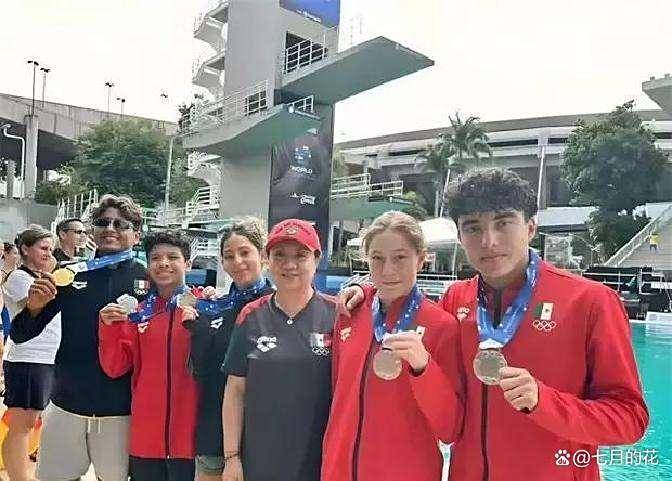 墨西哥代表队在混合双打中取得胜利